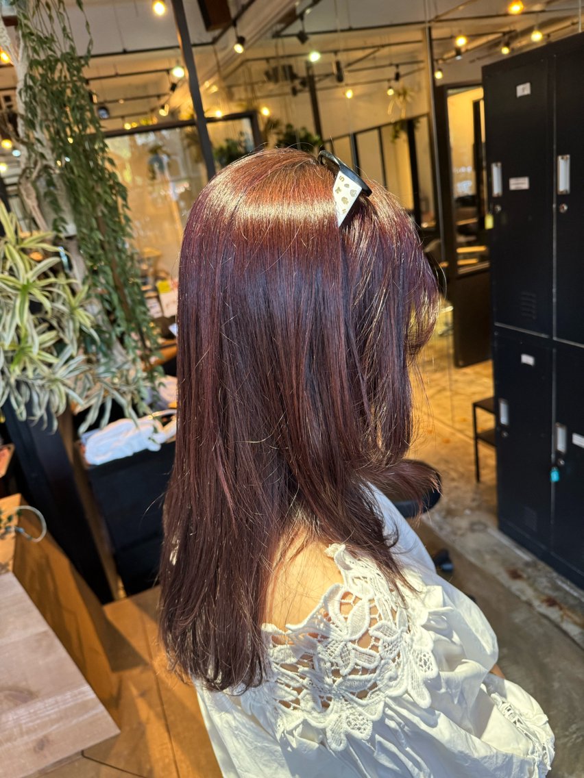 ロング カラー ヘアカラー ✨️FERIA桃山台 💗✄🦋谷尾大華のヘアスタイル