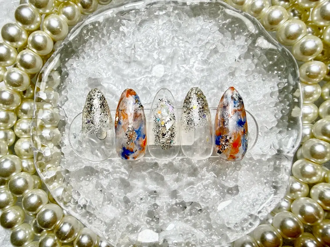 ネイル ハンドネイル Seajewel Nailのネイルデザイン