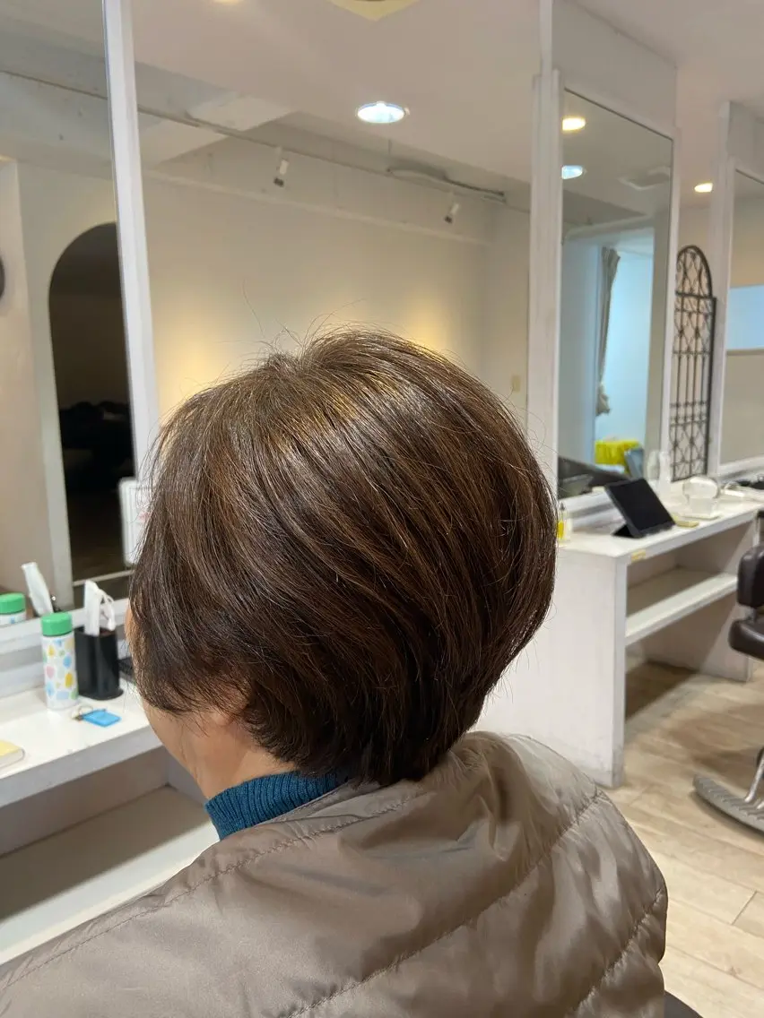 ショート 波川 幸功のヘアスタイル