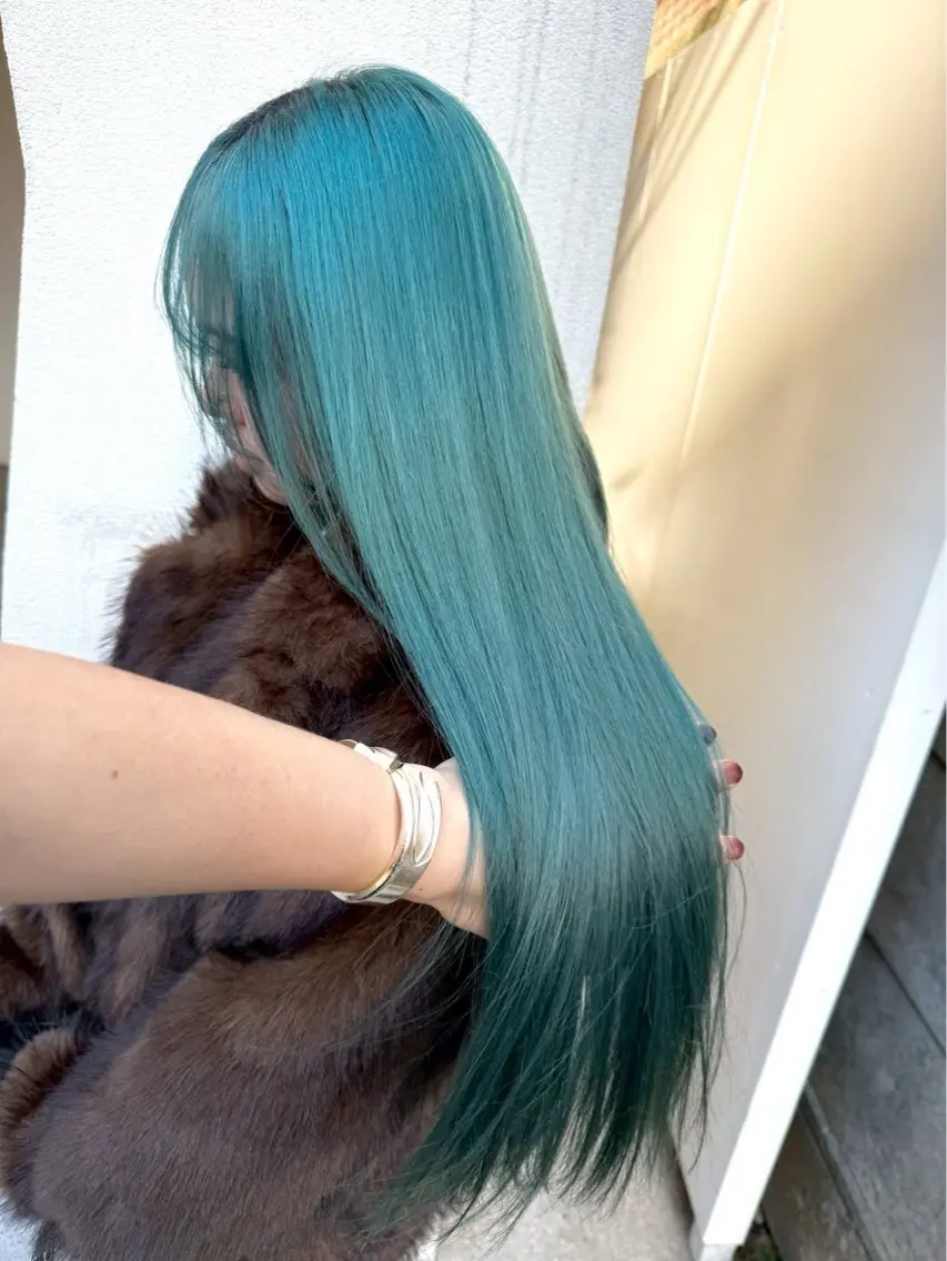 カラー ヘアカラー トリートメント 🍀透明感カラー🍀 わかのヘアスタイル