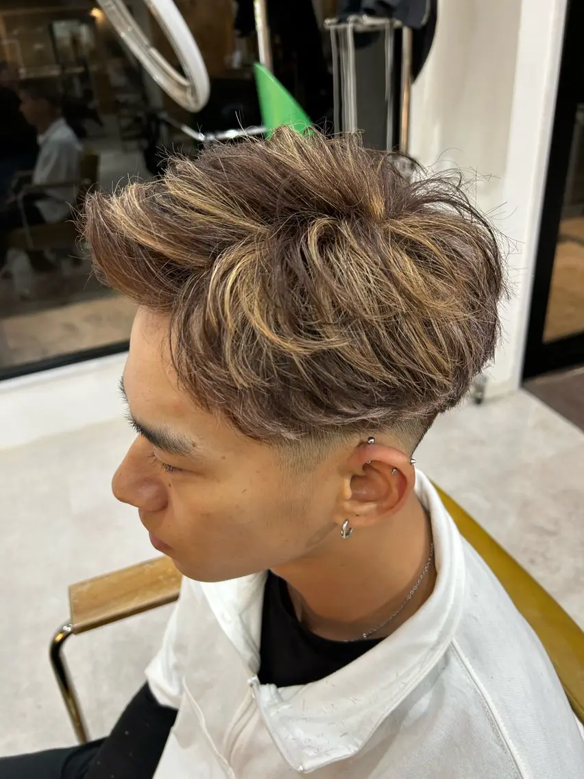 ヘアアレンジ メンズ カット ヘアカラー 《海外ヘア特化》 早川 愛斗のヘアスタイル