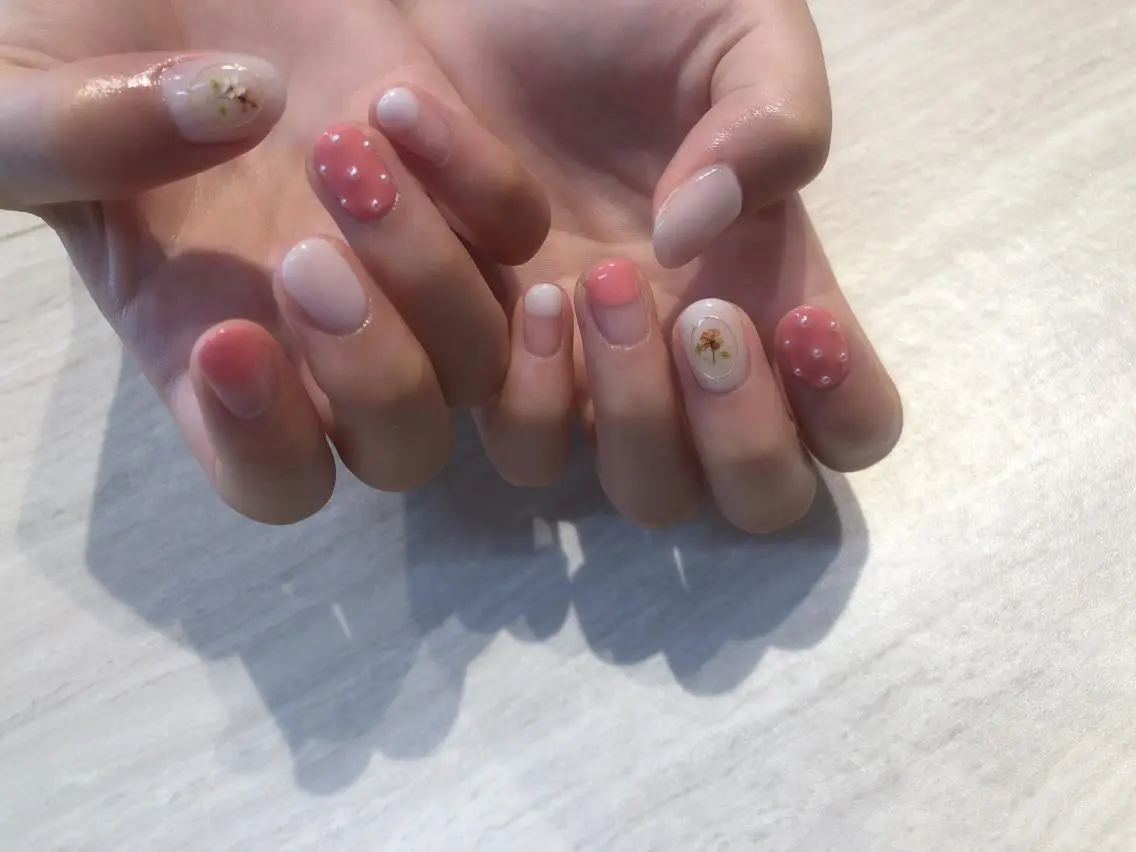 ネイル 持ち込み ViLL 新小岩のネイルデザイン