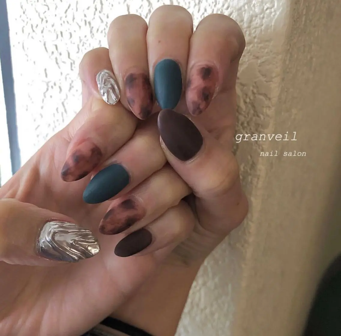 ネイル ニュアンスネイル nail salon granveilのネイルデザイン