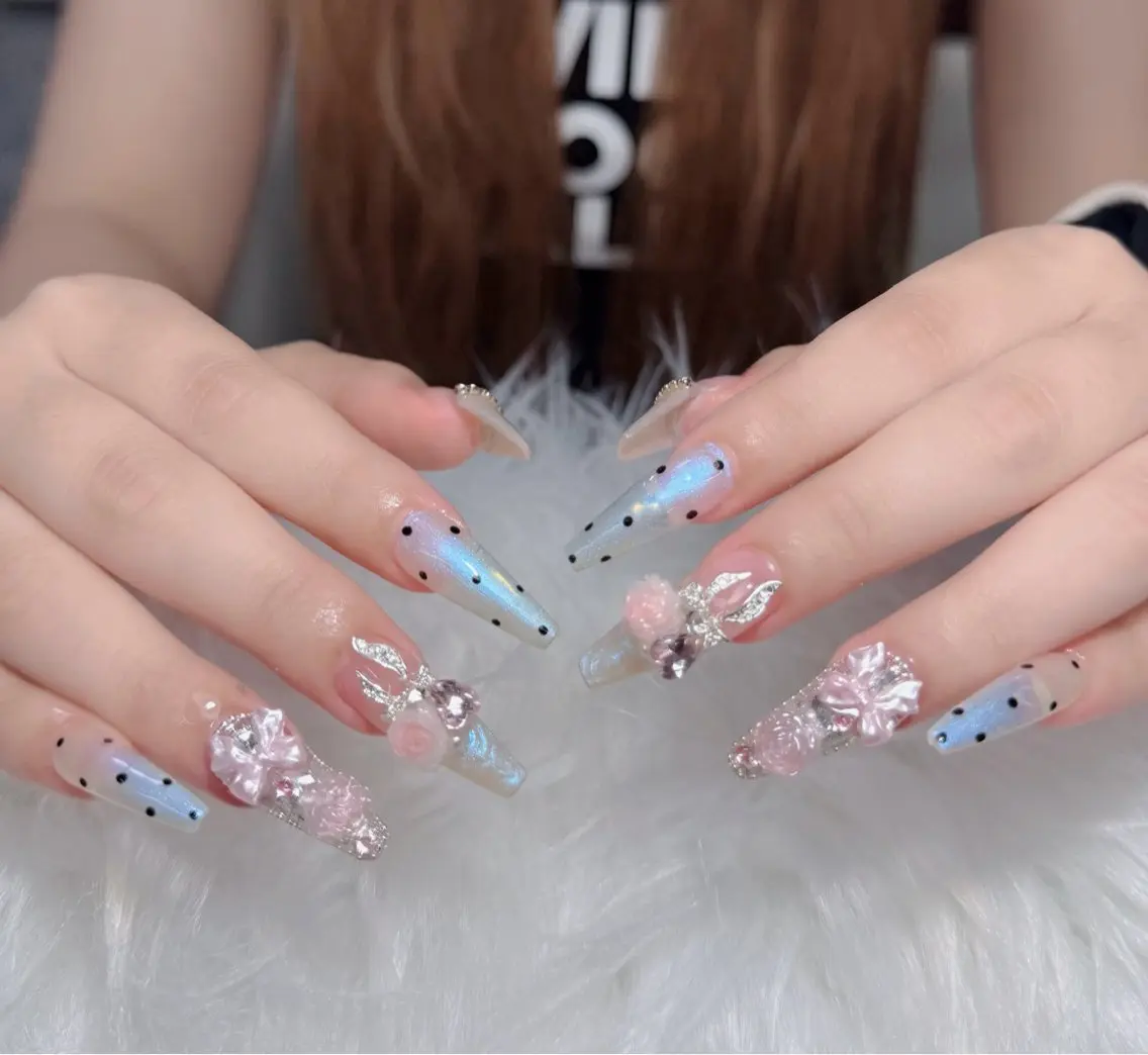 ネイル アートネイル 韓国ネイル 持ち込み ワンホンネイル ハンドネイル Lenie Nail Salonのネイルデザイン