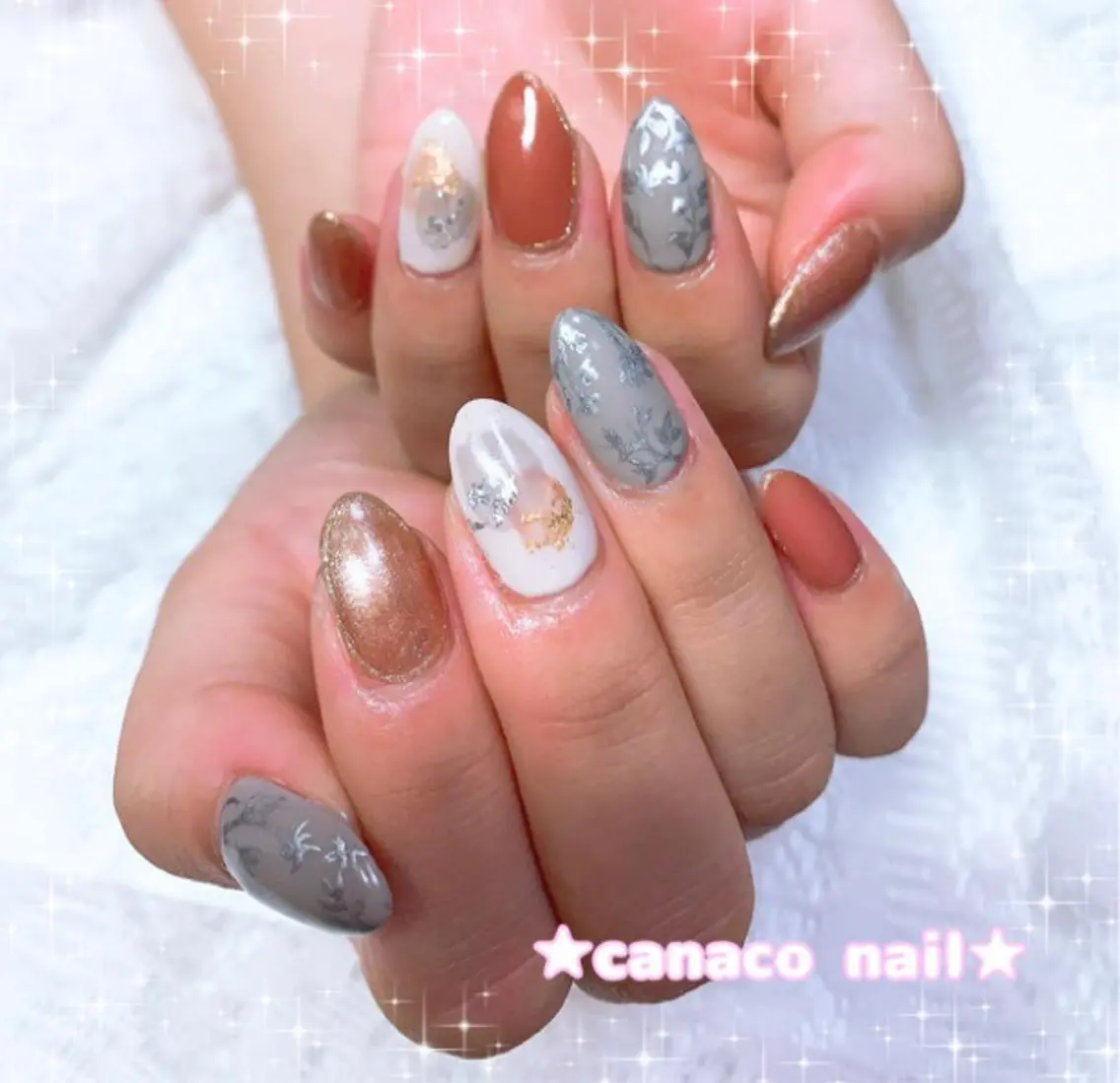 ネイル ハンドネイル ハンドケア ベテランネイル cnc nailのネイルデザイン