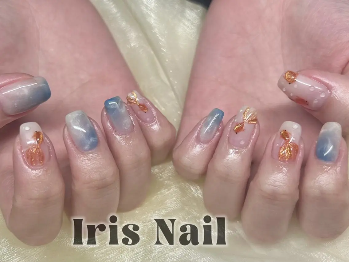 ネイル ハンドネイル ハンドケア 🍒IRIS Nail🌸のネイルデザイン