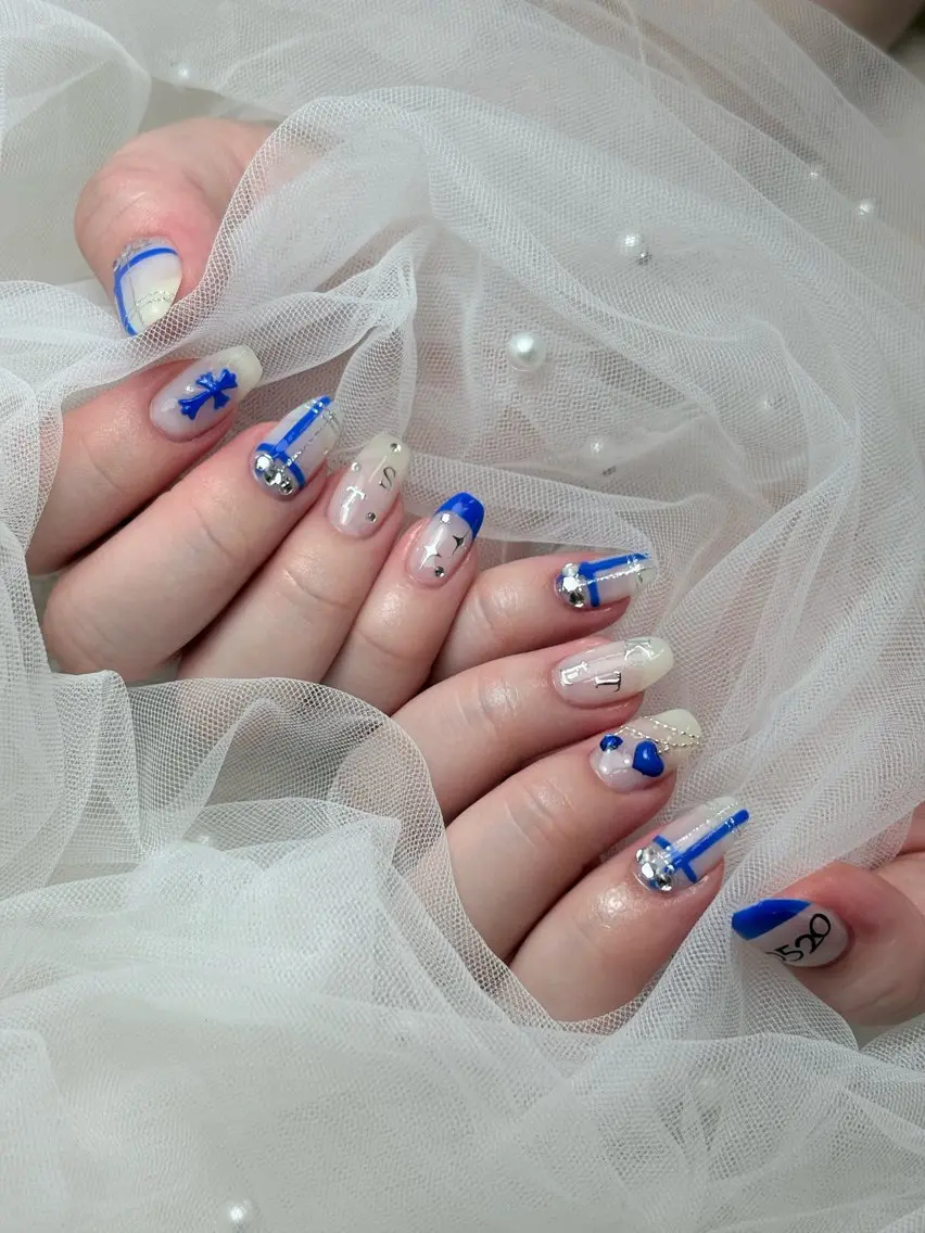 ネイル ハンドネイル FlyingSeep 🫧Kaho🍒💟のネイルデザイン