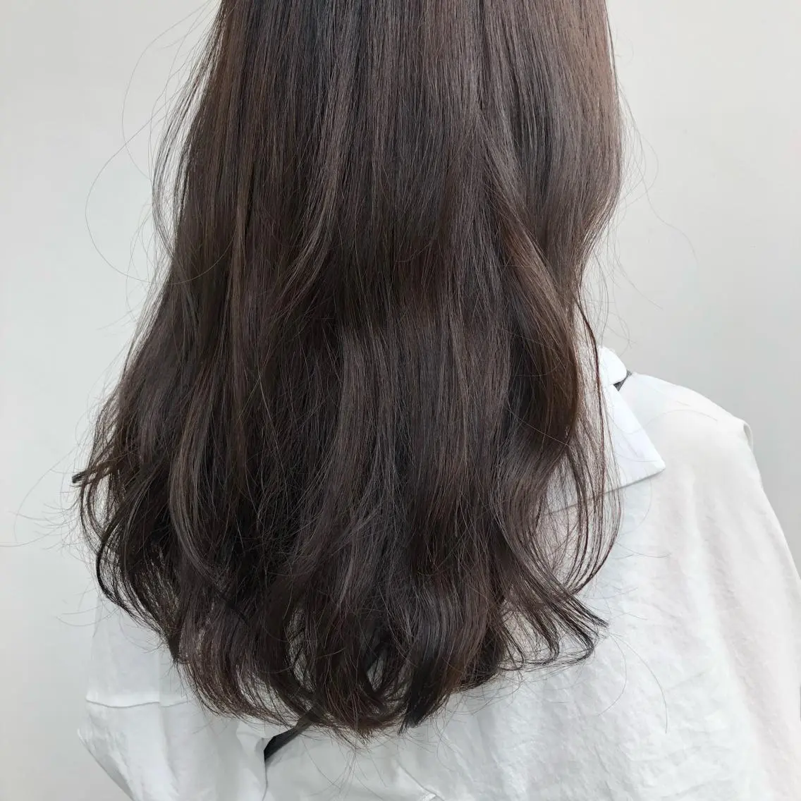 セミロング 中川 結のヘアスタイル