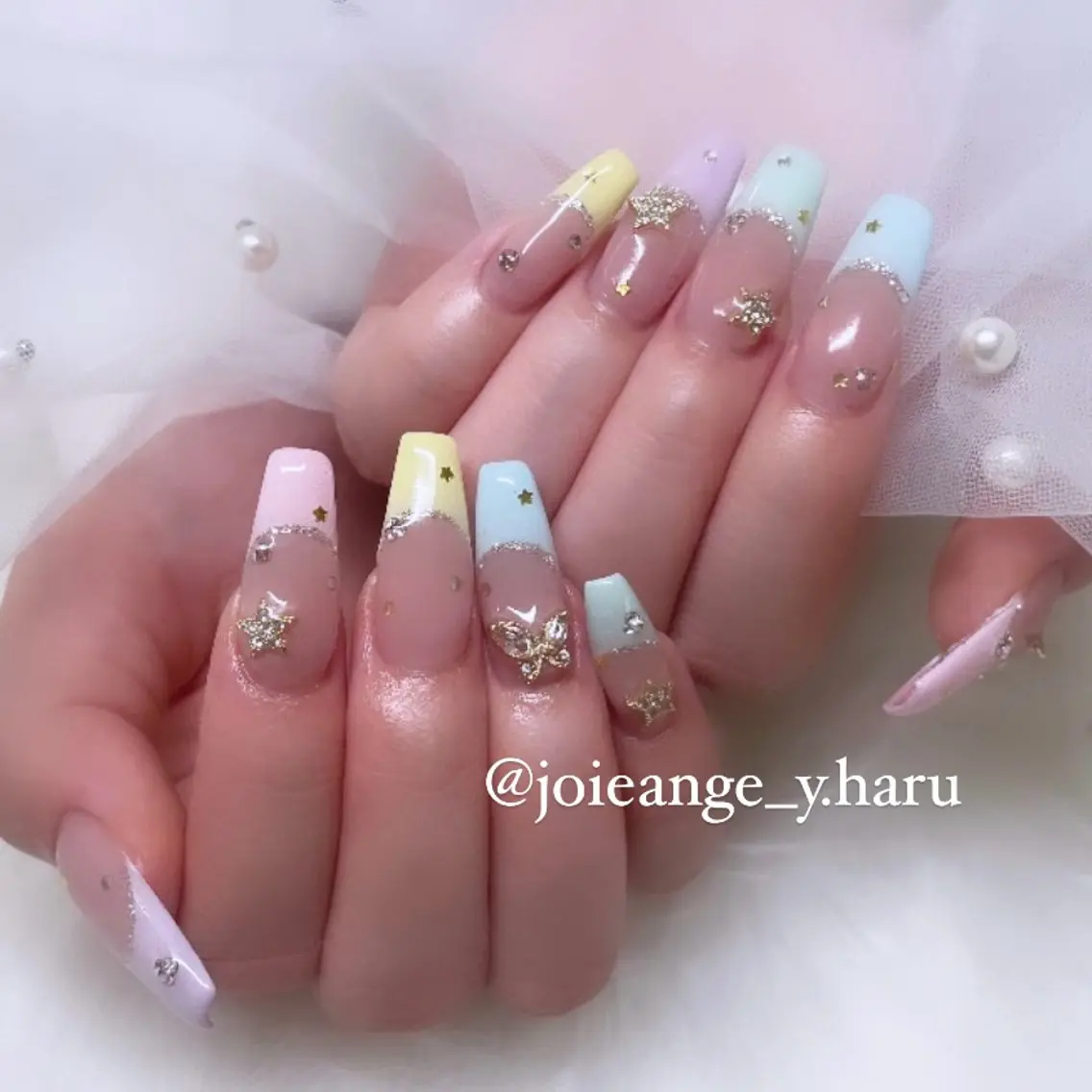 ネイル ハンドネイル ハンドケア Y.Haru joieangeのネイルデザイン