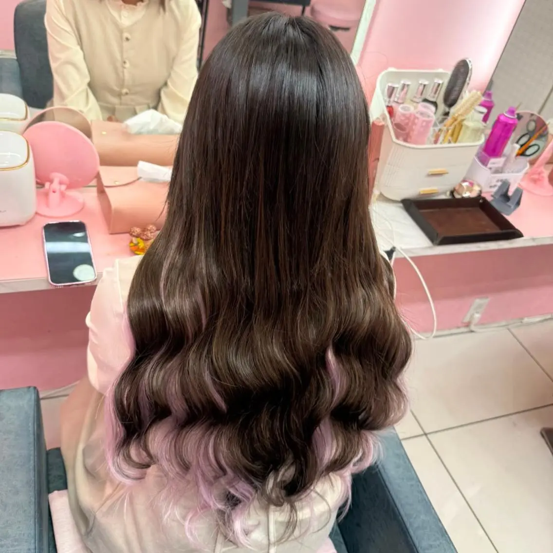 ロング シールエクステ エクステ season ゆみのヘアスタイル