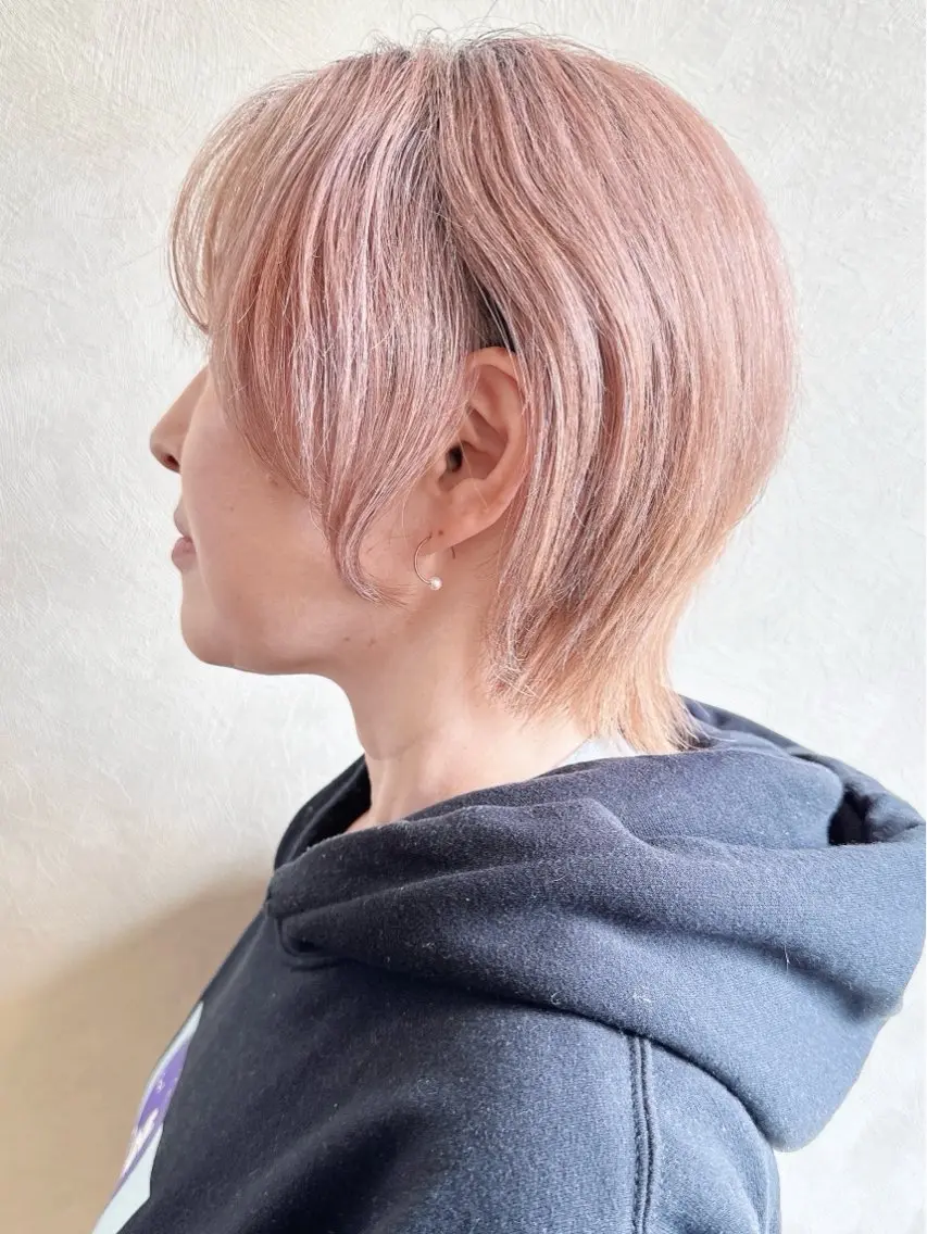 ショート カット ヘッドスパ ボブ/ゆるふわ ボブパーマ/とういのヘアスタイル