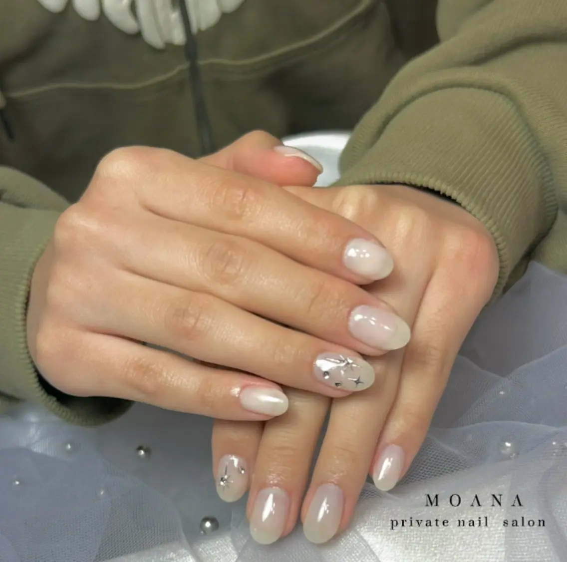 ネイル ワンカラーネイル MOANA NAILのネイルデザイン