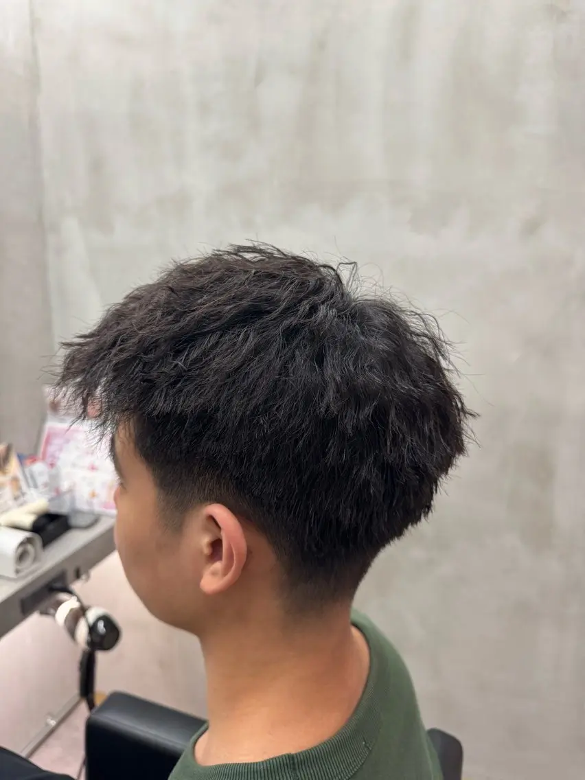 カット＋ジェットパーマの写真