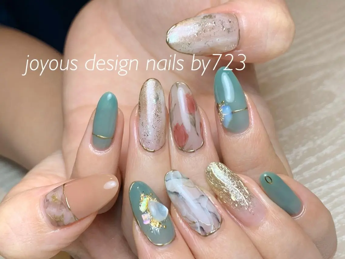 ネイル ハンドネイル jdn natsumiのネイルデザイン