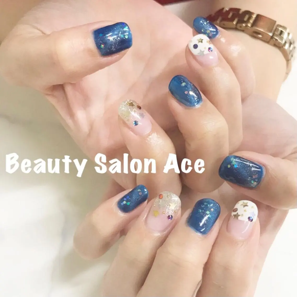 ネイル クリスマス 池袋フィルイン Ace♡Nailのネイルデザイン