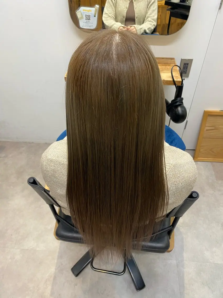 ロング トリートメント トリートメント 透明感うる艶カラー ¦コユキ🫧💞のヘアスタイル