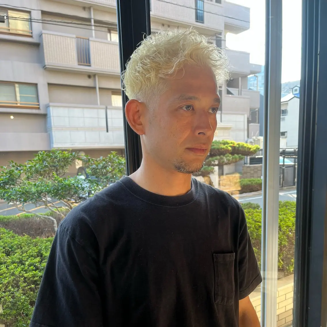 ショート カラー メンズ カット ヘアカラー 永井駿祐【平尾 薬院】メンズカットのヘアスタイル