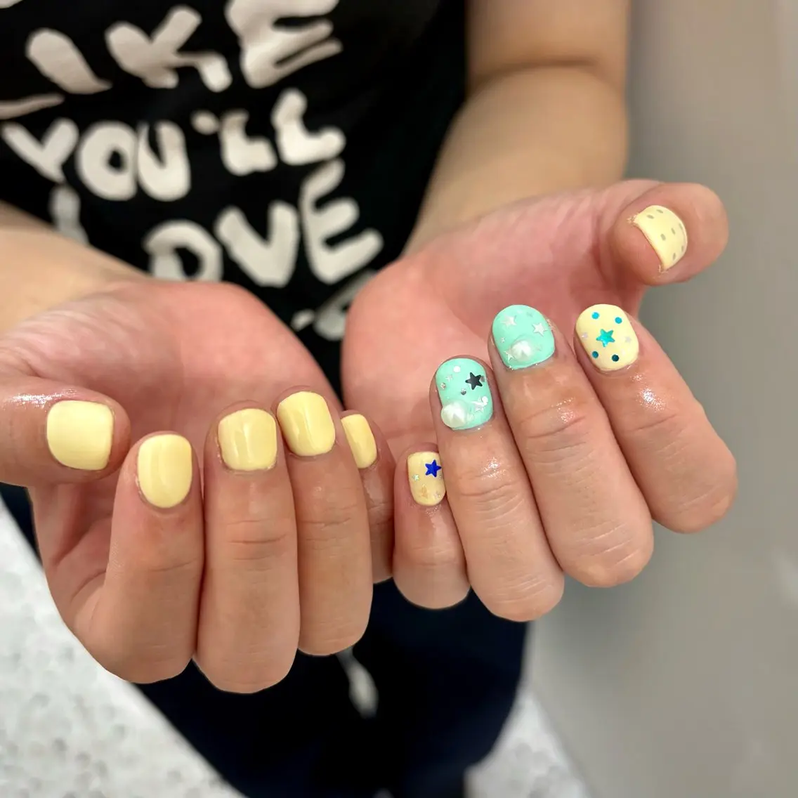 ネイル マグネットネイル メンズネイル ニュアンスネイル ワンカラーネイル シンプルネイル ハンドネイル あいり/ NailLife金山のネイルデザイン