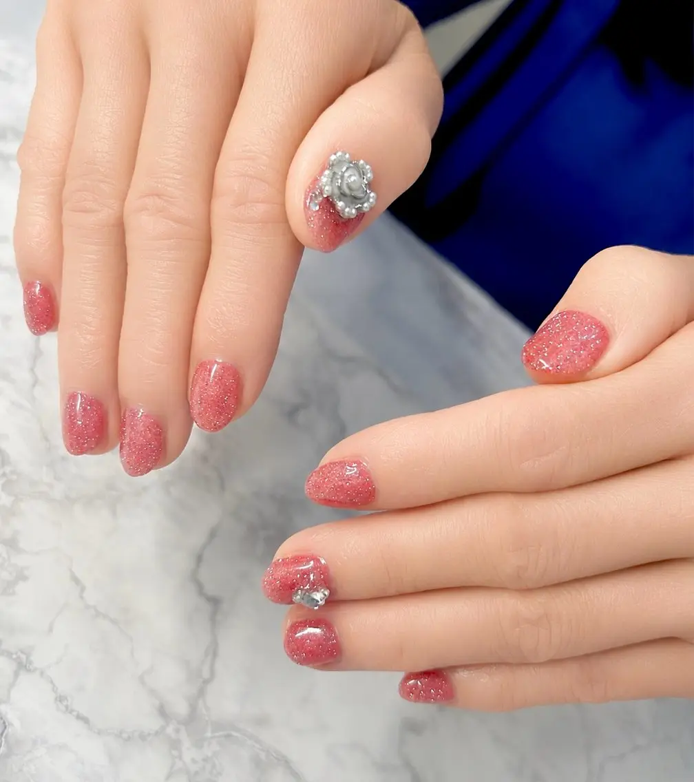 ネイル アートネイル ラメ(グリッター) MYu Beauty Salon YURIのネイルデザイン