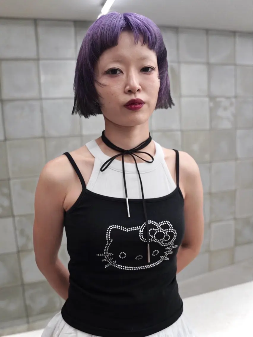 ショート カラー ブリーチ ボブ カット ヘアカラー トリートメント Kaito🐶 /デザイン/レイヤーのヘアスタイル