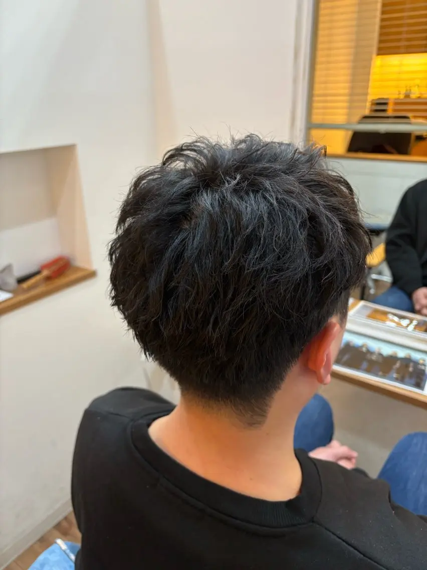 カット+眉wax脱毛の写真