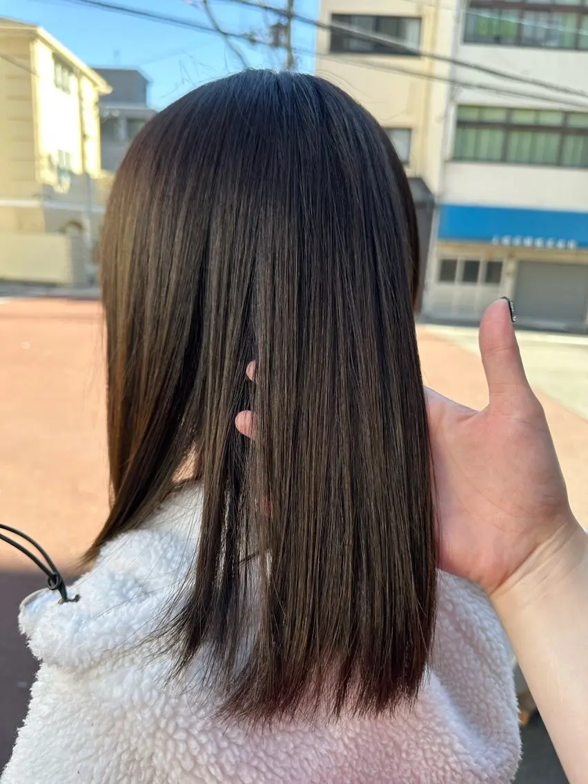 ミディアム きたむらひかり⭐️ パーマモデル様募集中のヘアスタイル
