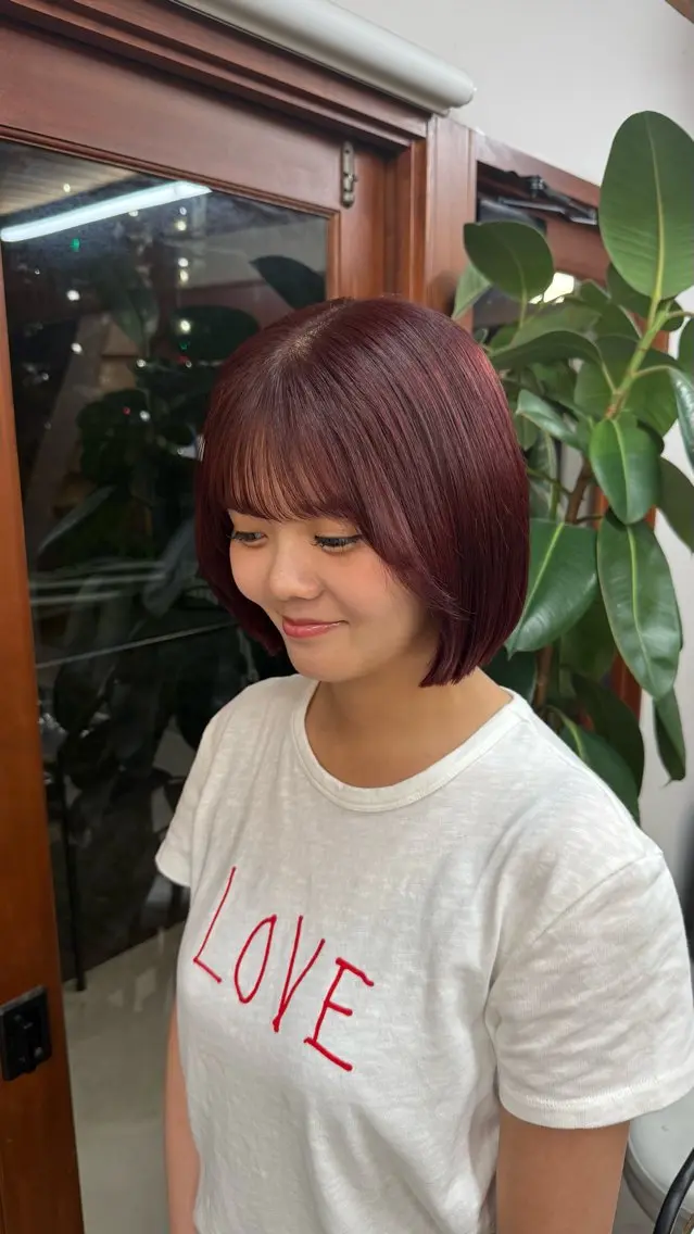 DEPT 西川もかのヘアスタイル
