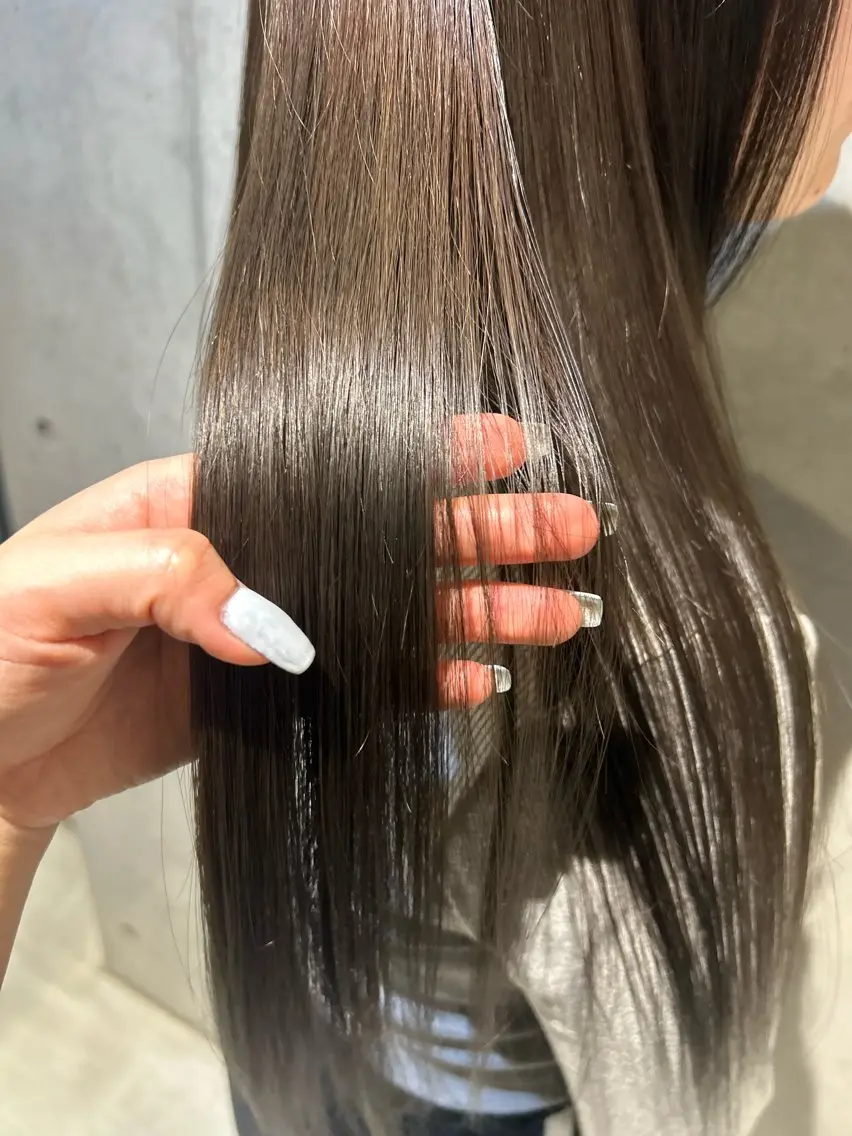 【U28】🎀ブリーチなしダブルカラー+1stepトリートメント🎀の写真