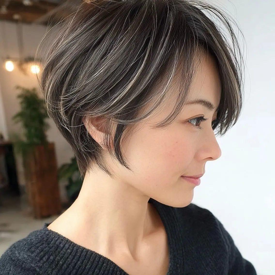 ショート カット ヘアカラー ショート/脱白髪染め /鎌倉/コウスケのヘアスタイル