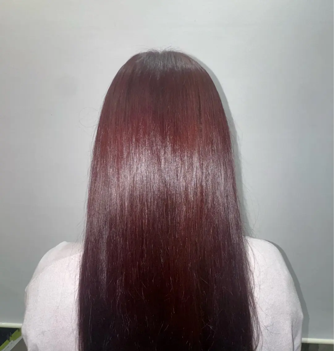 ロング カラー 渡邉 吏央のヘアスタイル