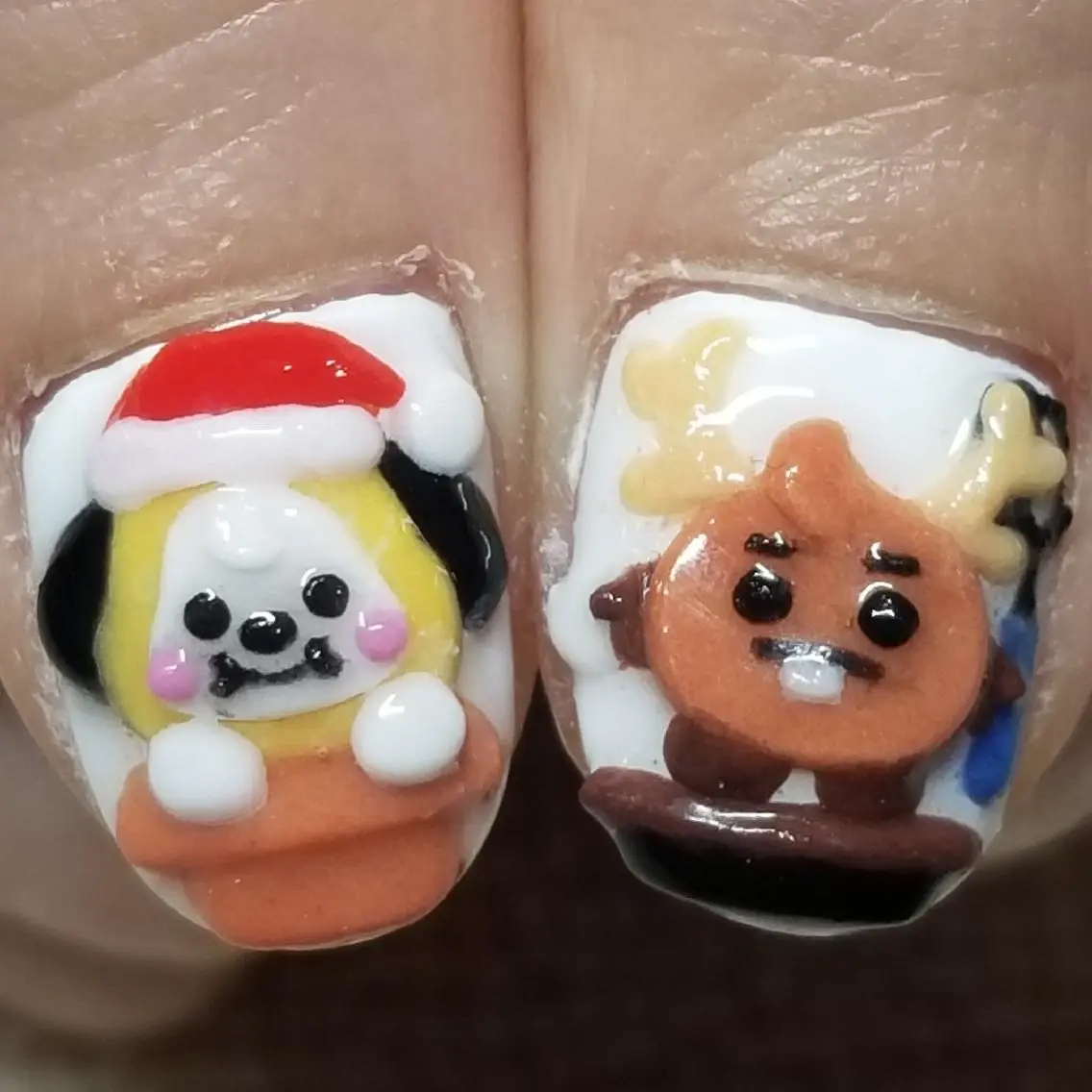 ネイル 冬ネイル クリスマス ハンドネイル よしだ ひろきのネイルデザイン