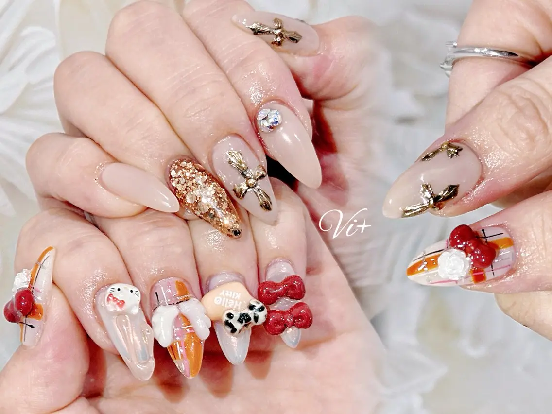 ネイル ハンドネイル ✨Nailsalon Vi+✨のネイルデザイン