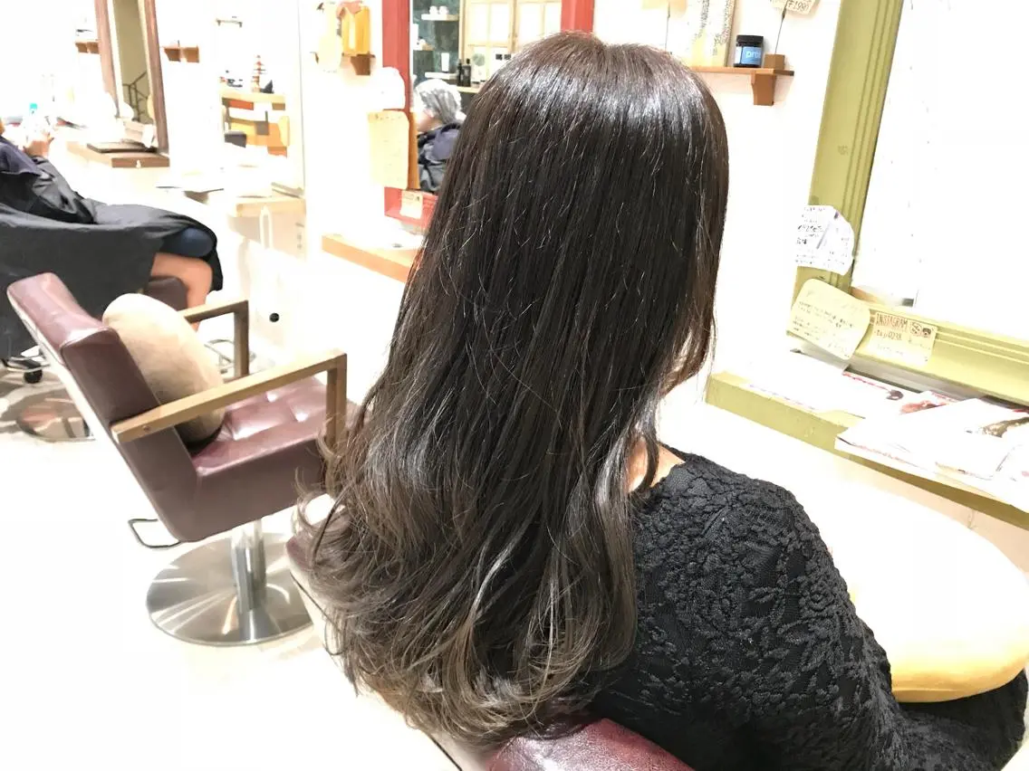 ロング カラー メンズ指名多数!! 田島史也のヘアスタイル