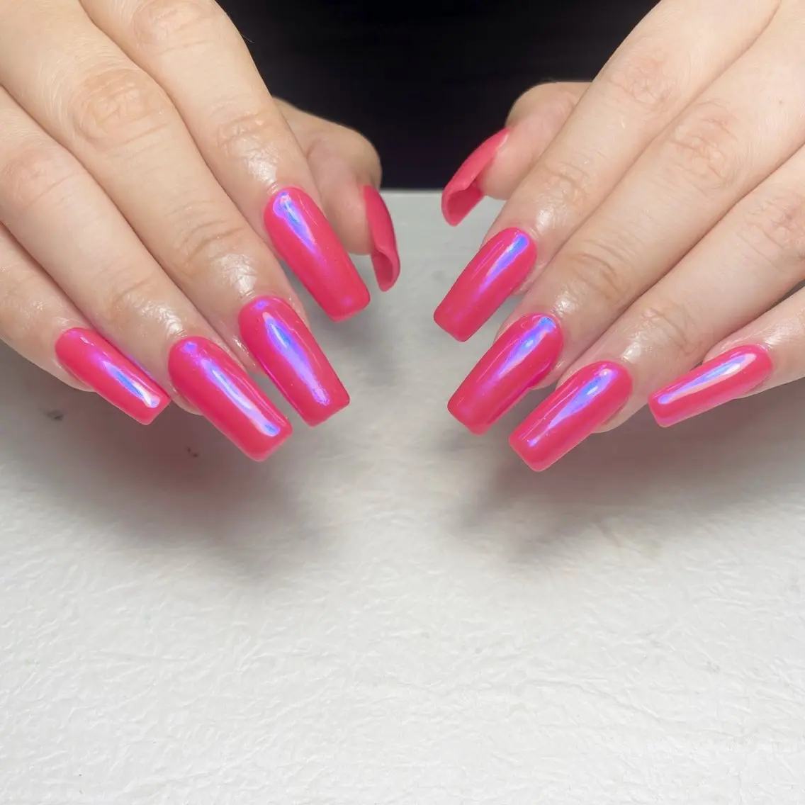 ネイル アートネイル オーロラネイル フットネイル ジェルネイル キラキラネイル ハンドネイル Y nail なんば堀江店のネイルデザイン