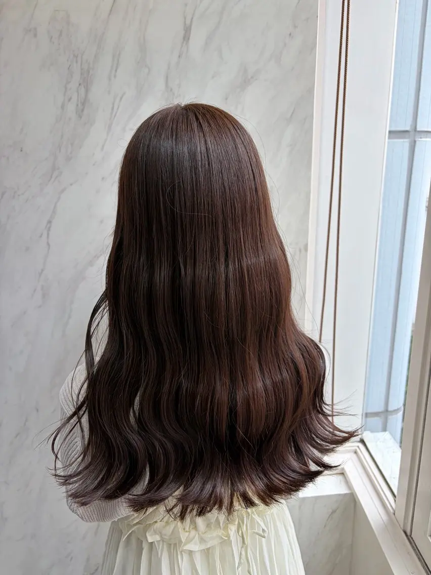 ロング カット ヘアカラー トリートメント 似合わせカット🫧透 明感カラー🫧maiのヘアスタイル