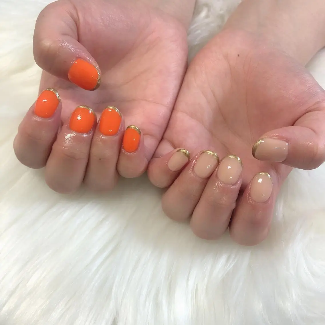 ネイル ハンドネイル 西岡 杏のネイルデザイン