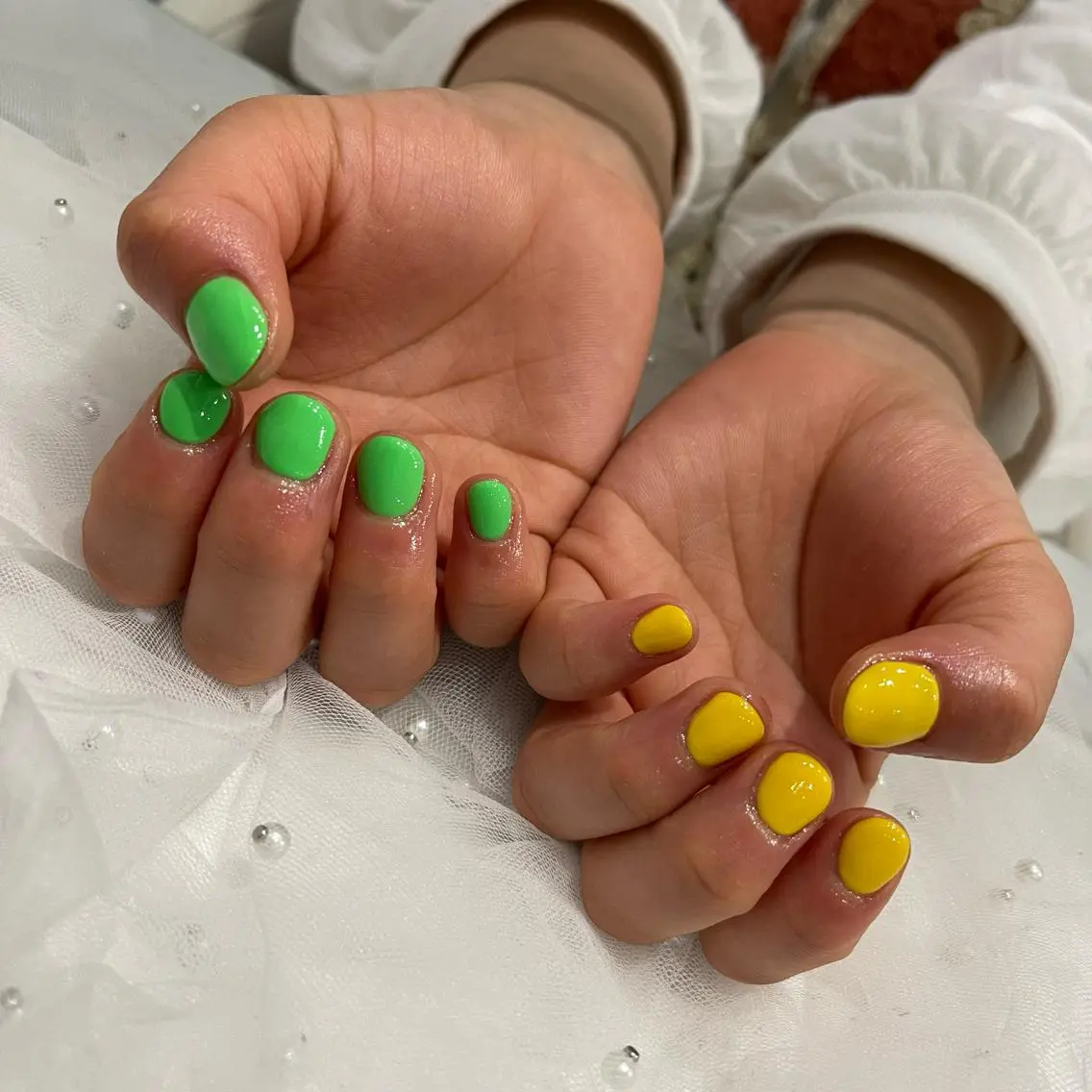 ネイル ワンカラーネイル Wish Nail 恒川のネイルデザイン