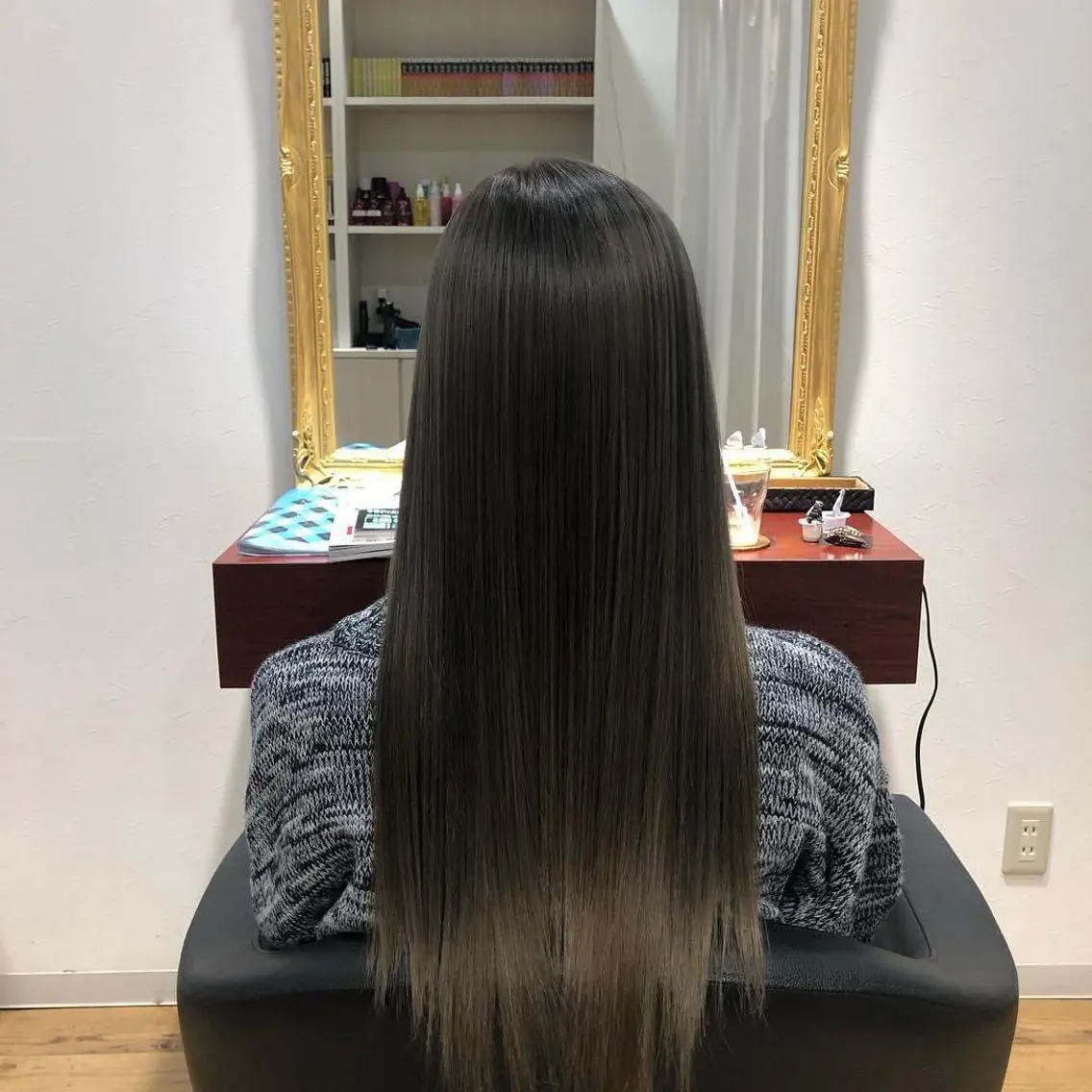 ロング カット ヘアカラー トリートメント 千葉 たかしのヘアスタイル