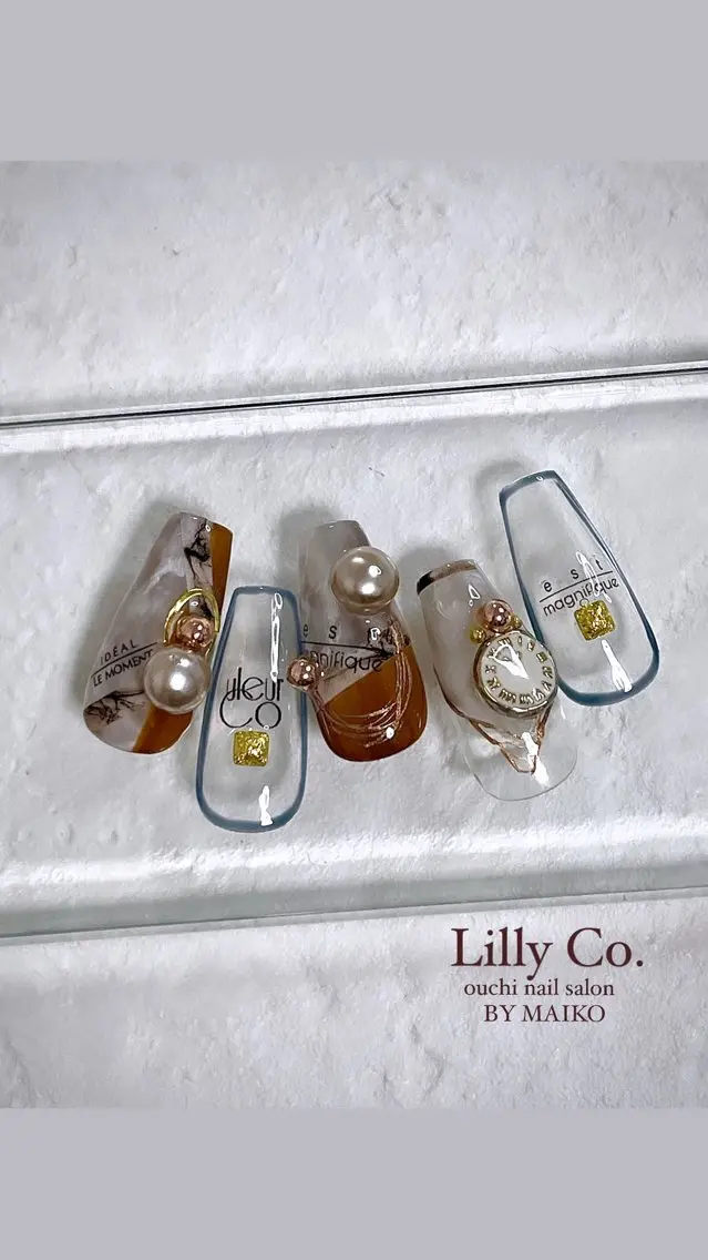 ネイル アートネイル ハンドネイル ハンドケア Lilly Co.のネイルデザイン