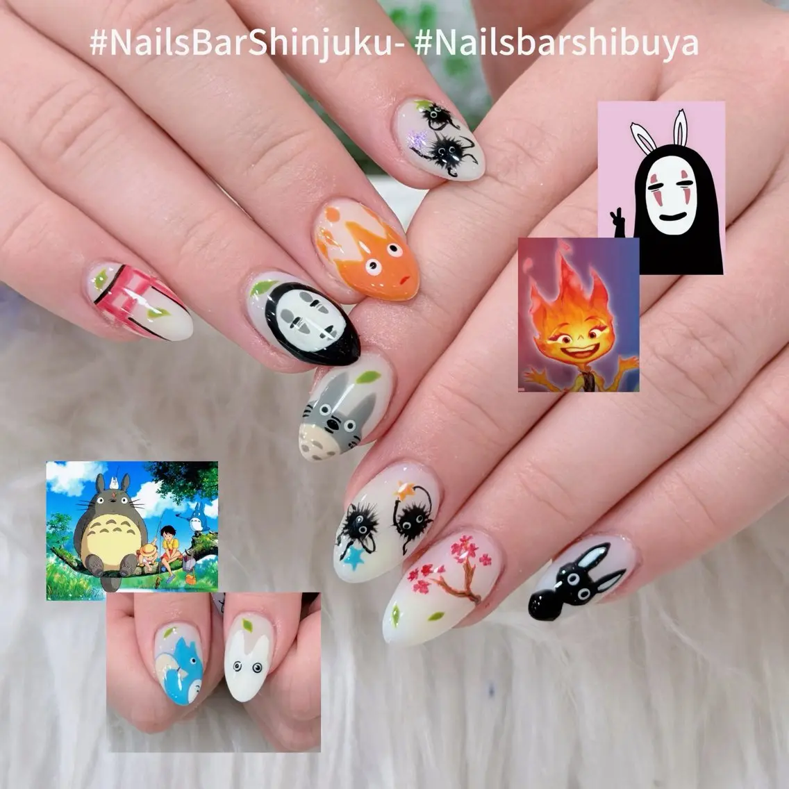 ネイル 長さ出し フレンチネイル ジェルネイル 韓国ネイル ロングネイル NAILS BAR SHINJUKUのネイルデザイン