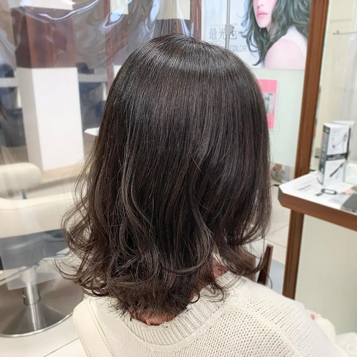 ミディアム カラー miiro 長津田 髪質改善 フジムラのヘアスタイル