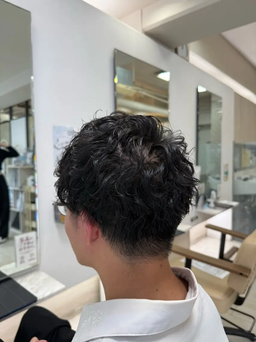 【平日限定 メンズパーマモデル募集】　10/21​〜​の写真