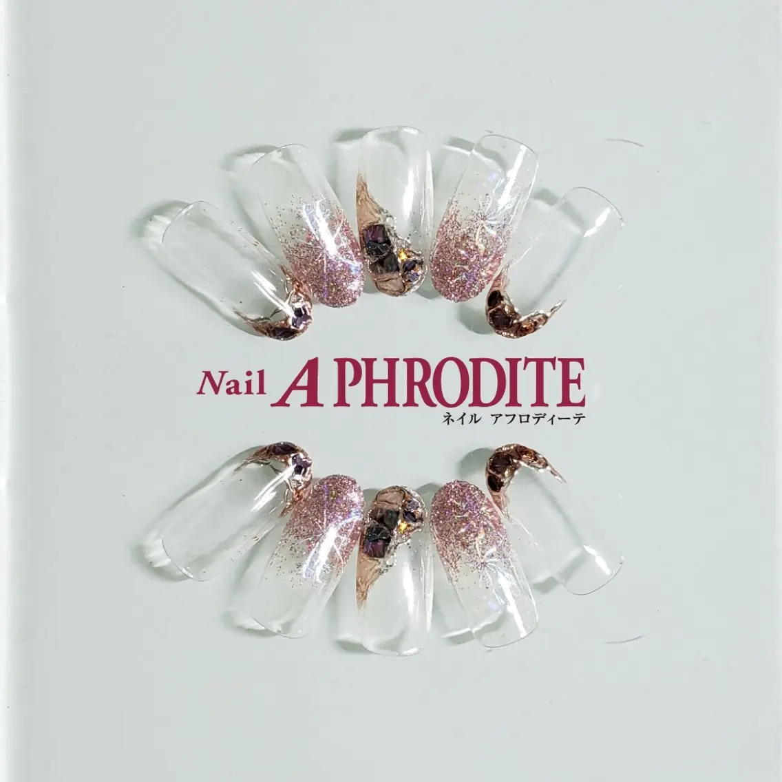ネイル ジェルネイル ニュアンスネイル スカルプネイル ソフトジェル ネイルチップ Nail  Aphroditeのネイルデザイン