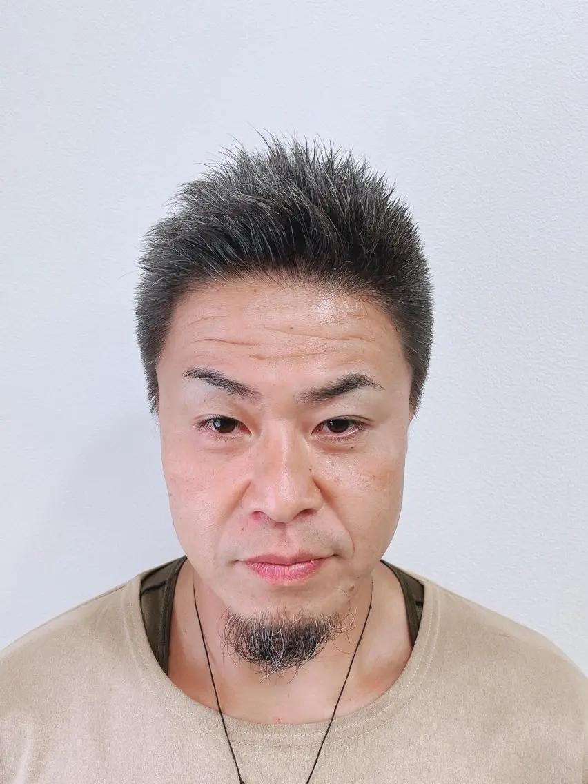 ショート ヘアアレンジ メンズ カット 千佳 CHIKAのヘアスタイル