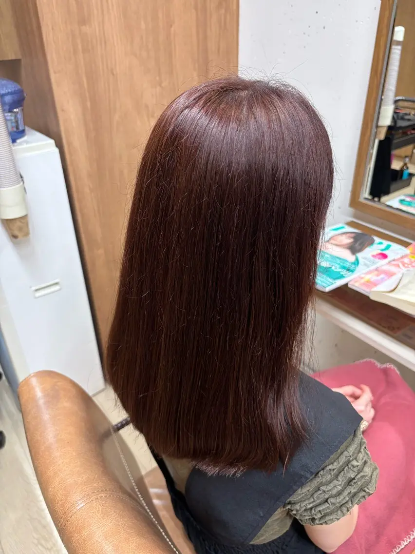 カラー ヘアカラー little 福岡 ruca‎𖤐のヘアスタイル