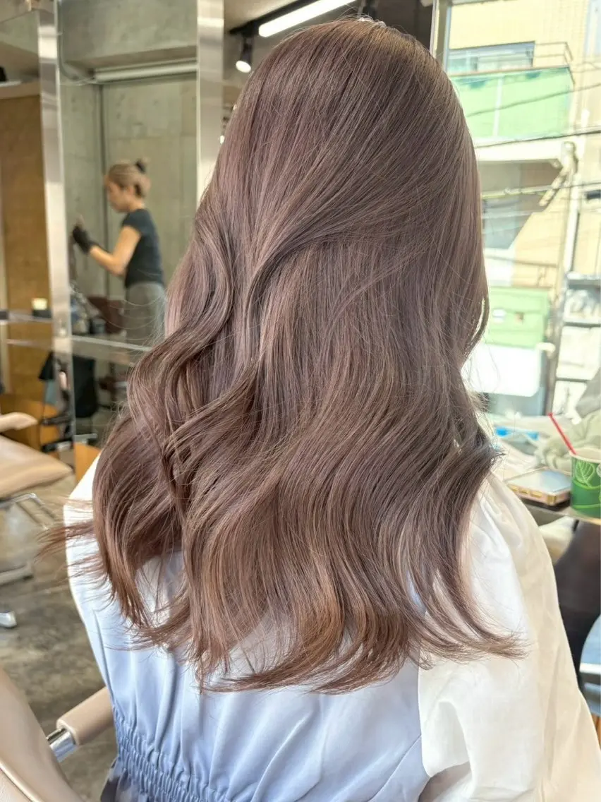 ロング ヘアカラー ハイトーン✨ ゆり🫧のヘアスタイル