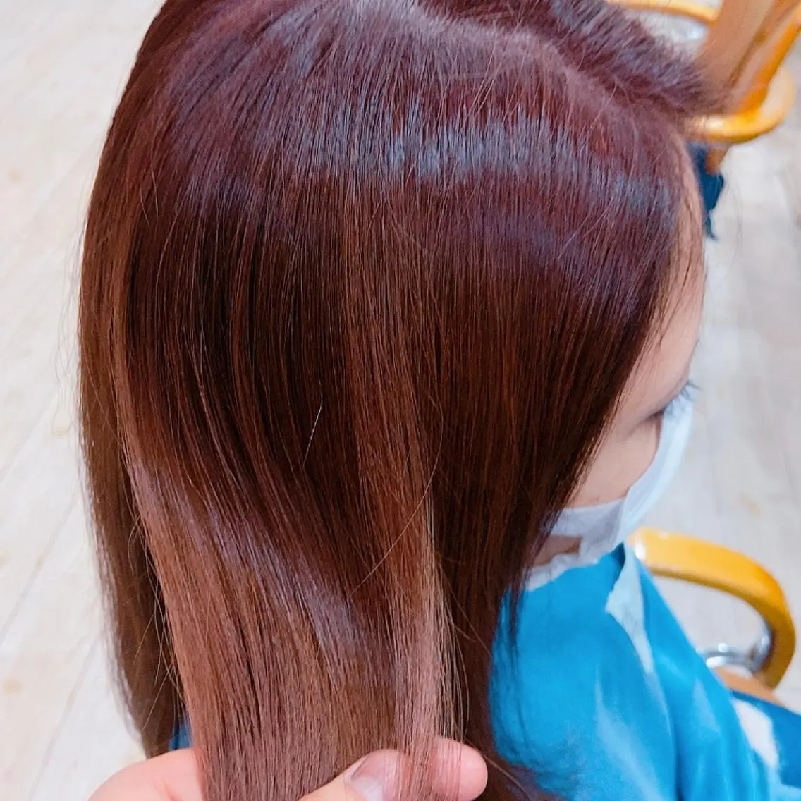 カラー ピンクカラー 三浦 琴乃のヘアスタイル