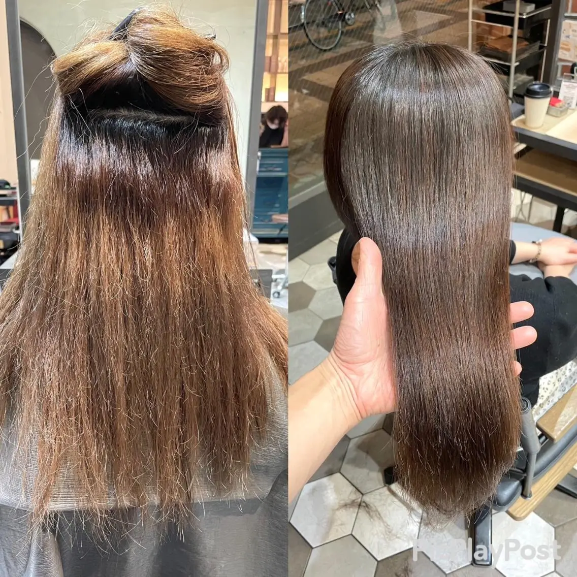 ロング 梅田🫧髪質改善 縮毛矯正🫧村上蒼生のヘアスタイル
