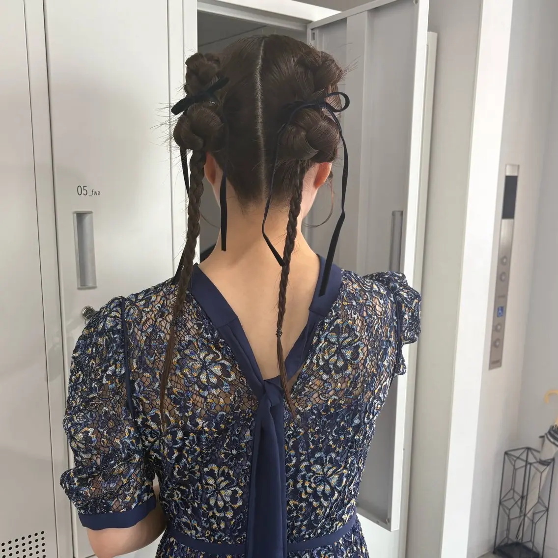ヘアアレンジ ヘアセット ハイトーン ayane💖のヘアスタイル
