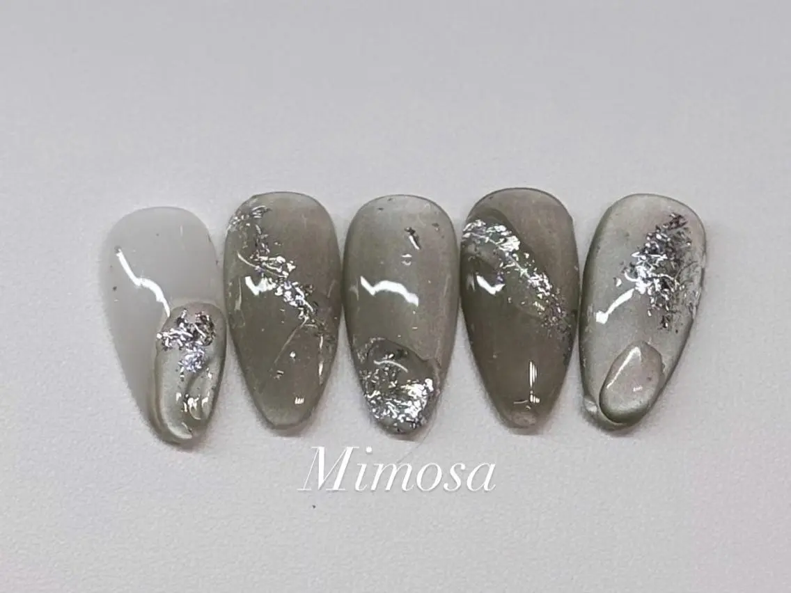 ネイル ハンドネイル 🫧Mimosa 吉祥寺のネイルデザイン